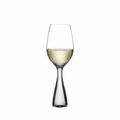 NUDE Wine Party Set Of 2 White Wine Glasses