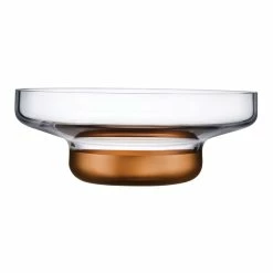 NUDE Tableware Contour Bowl Wide Copper