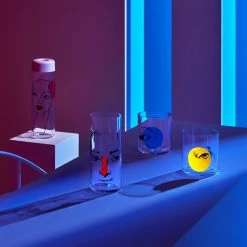 NUDE Finesse Rock & Pop Set Of 4 Whisky Glasses