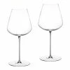 NUDE Stem Zero Set Of 2 Elegant Red Wine Glasses Medium