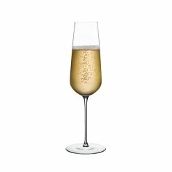 NUDE Stem Zero Set Of 2 Flute Champagne Glasses