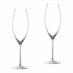 NUDE EU Stem Zero Grace Set Of 2 Sparkling Wine Glasses