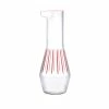 NUDE Beak Carafe Red Striped Decanters