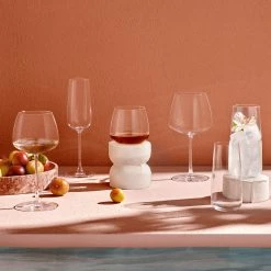 NUDE Mirage Set Of 4 Long Drink Glasses