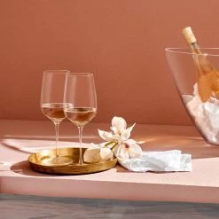 Brand new π NUDE Stem Zero Set Of 2 Master Glasses π 10 NUDE Stem Zero Set Of 2 Master Glasses