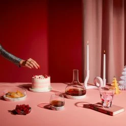 NUDE Chill Carafe With Marble Base Whisky Bottles