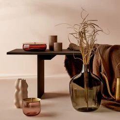 NUDE Beret Storage Box Large With Brass Lid