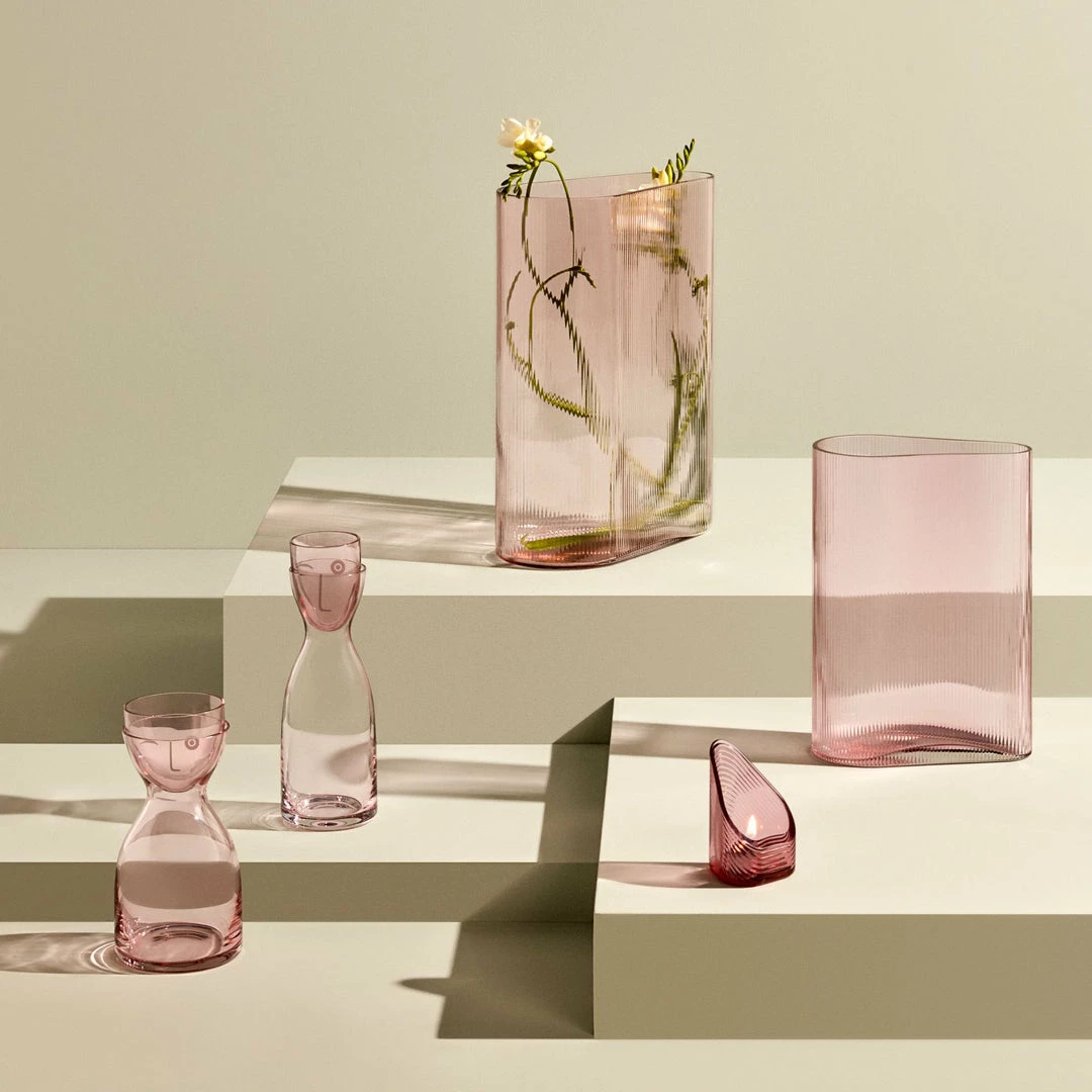 Best Pirce β NUDE Mr. & Mrs. Night Water Set Tall Dusty Rose π 5 NUDE Mr. & Mrs. Night Water Set Tall Dusty Rose