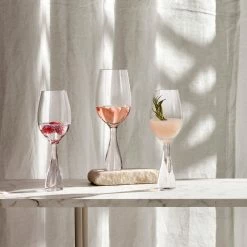 NUDE Wine Party Set Of 2 Champagne Glasses