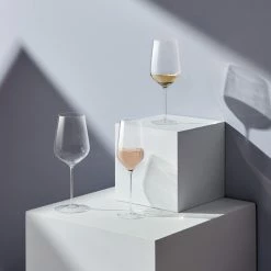 NUDE Stem Zero Trio White Wine Glass Wine Glasses