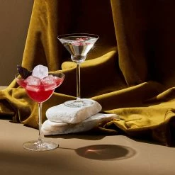 Promo ๐ฏ NUDE Vintage Set Of 2 Margarita Glasses Cocktail Glasses ๐ 11 NUDE Vintage Set Of 2 Margarita Glasses Cocktail Glasses