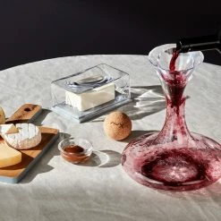 NUDE Oxygen Wine Decanter With Cork Stopper Decanters