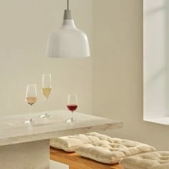 NUDE Vintage Set Of 2 Bordeaux Glasses