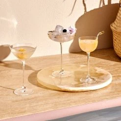 NUDE Savage Set Of 2 Coupetini Glasses