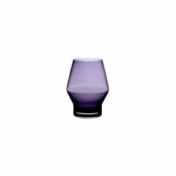NUDE Tumblers Beak Set Of 2 Glasses Purple