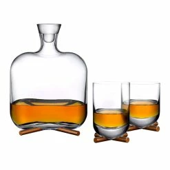 NUDE Camp Whisky SOF Glass With Brass Base