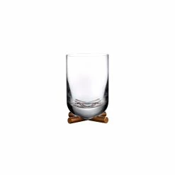 NUDE Camp Whisky DOF Glass With Brass Base