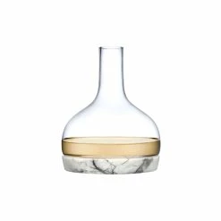 NUDE Chill Carafe With Marble Base Whisky Bottles