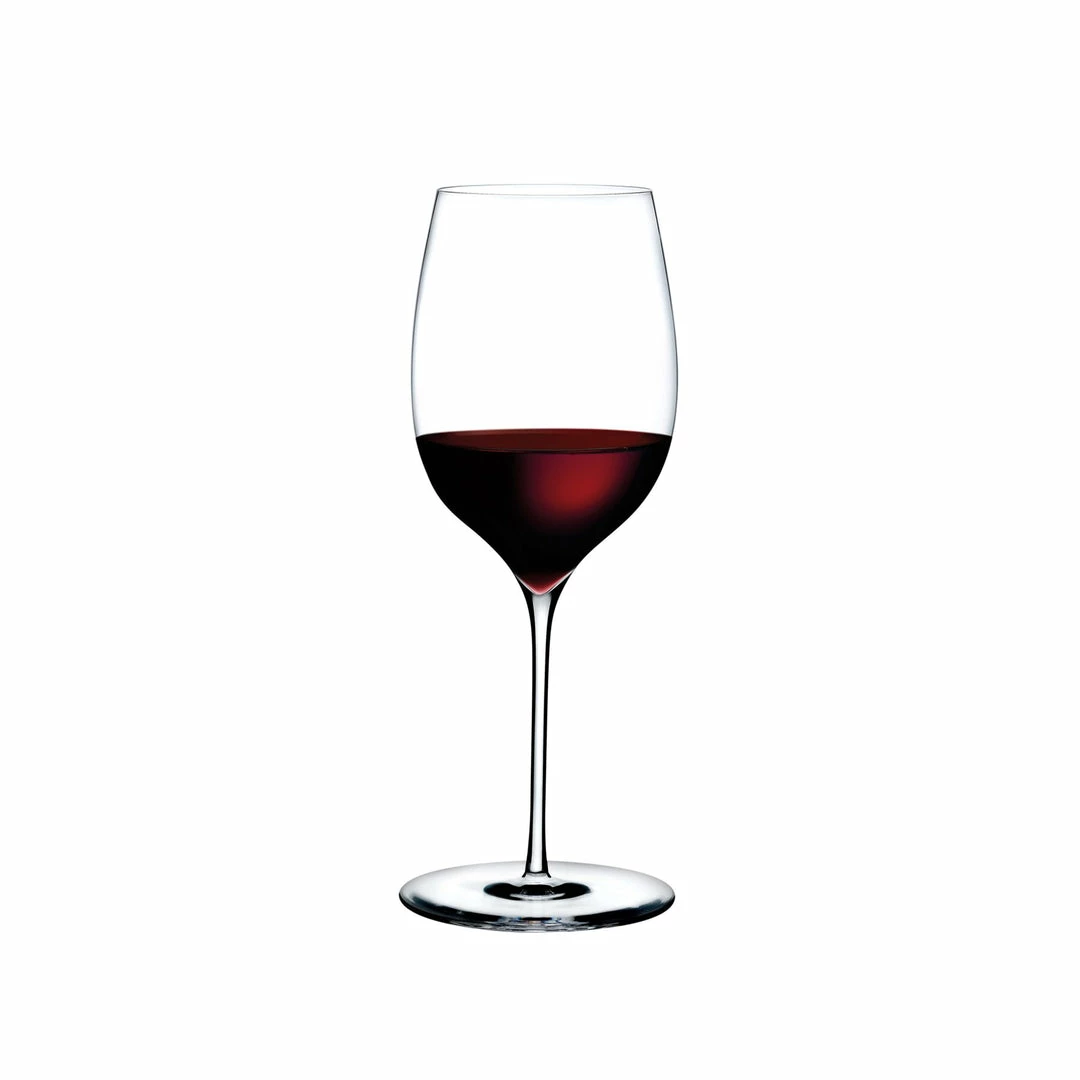 NUDE Dimple Set Of 2 Powerful Red Wine Glasses
