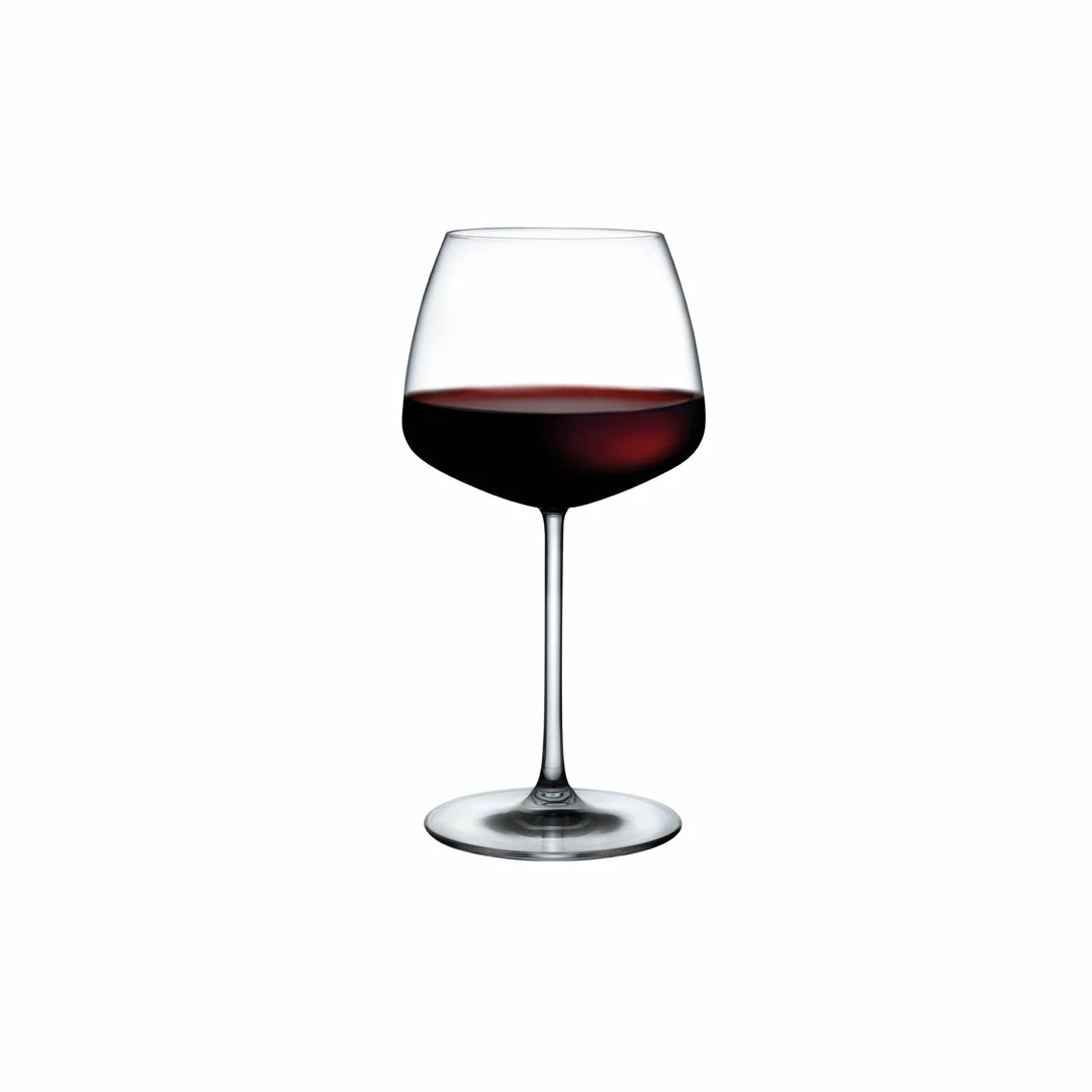 NUDE Mirage Set Of 2 Red Wine Glasses