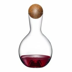 NUDE Vintage Wine Decanter With Cork Stopper Decanters