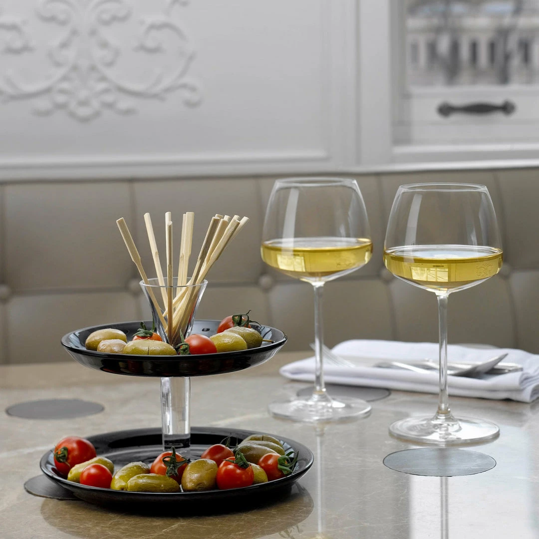 NUDE Fountain Two Tier Plate Tower