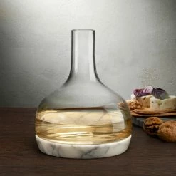 NUDE Chill Carafe With Marble Base Whisky Bottles
